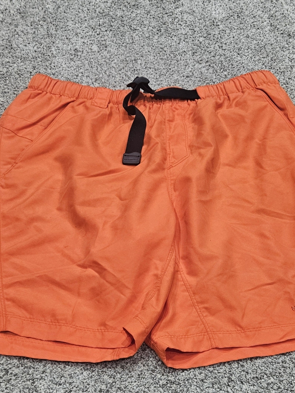 The North Face Bright Orange Elastic Waist Swiw Shorts